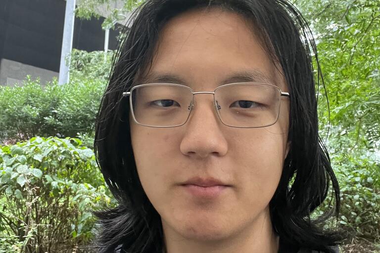 Photo of undergraduate student, BOWIE YANG