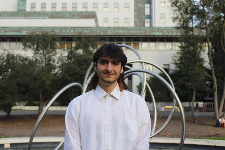 Photo of undergraduate student, JACKSON HRATCH THOMASSIAN