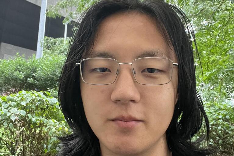 Photo of undergraduate student, BOWIE YANG