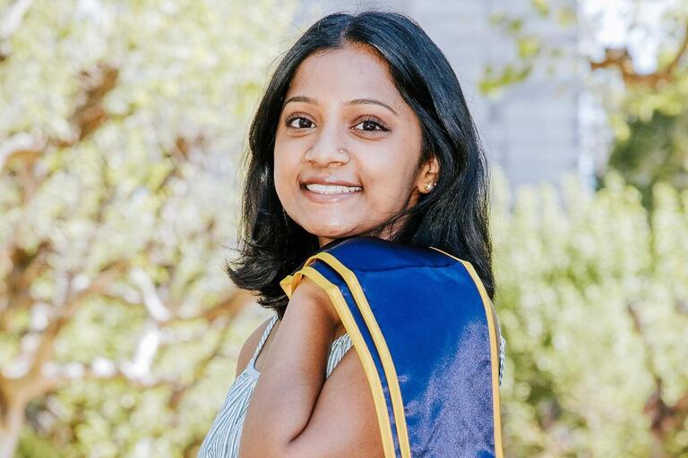Photo of undergraduate student, DIVYA KRISHNAN