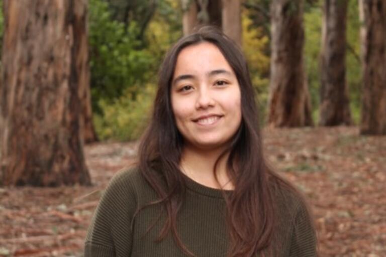 Photo of undergraduate student, GABRIELLE HEUER