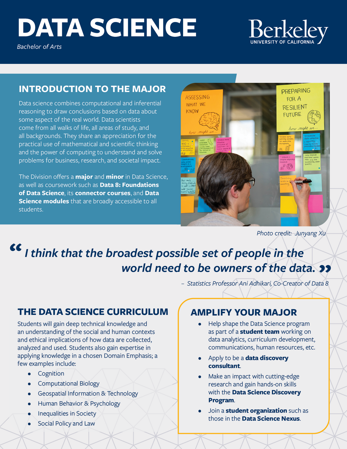 phd in data science yale Link to download the Data Science major map print version.