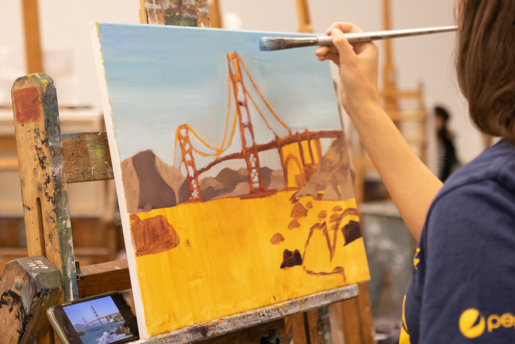 Berkeley Art Studio painting class